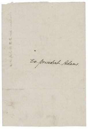 Lot #3 Dolley Madison Third-Person Autograph Letter Signed to John Quincy Adams - Image 2