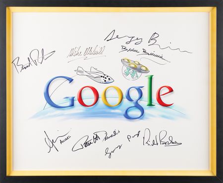 Lot #242 SpaceShipOne: Google Doodle Photographic