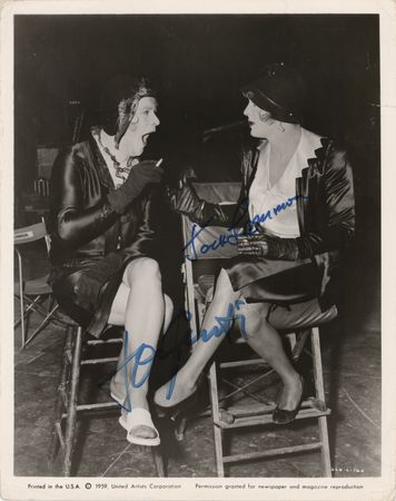 Lot #605 Tony Curtis and Jack Lemmon Signed