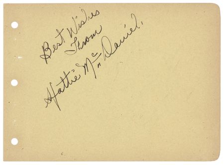 Lot #616 Gone With the Wind: Hattie McDaniel