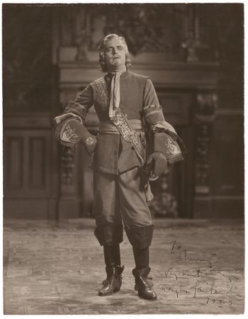 Lot #609 Douglas Fairbanks Signed Oversized