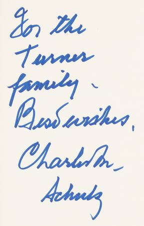 Lot #473 Charles Schulz Signed Book - Good Grief: The Story of Charles M. Schulz - Image 2