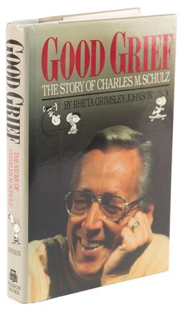 Lot #473 Charles Schulz Signed Book - Good Grief: The Story of Charles M. Schulz - Image 3