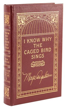 Lot #494 Maya Angelou Signed Book - I Know Why the Caged Bird Sings - Image 3