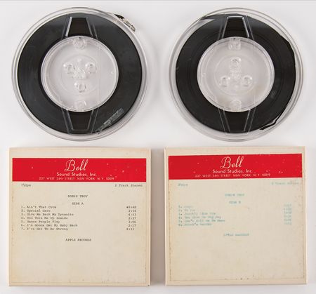 Lot #557. Beatles: Doris Troy US Stereo Bell/Apple Master Tapes for Her "Doris Troy" Album (1970)