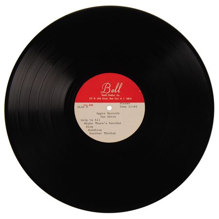 Lot #558 Beatles: Lon & Derrek Van Eaton US Stereo Bell Sound Studios Acetate for 
