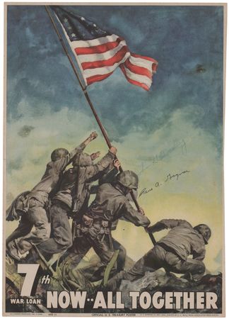 Lot #313 Iwo Jima: John H. Bradley and Rene Gagnon