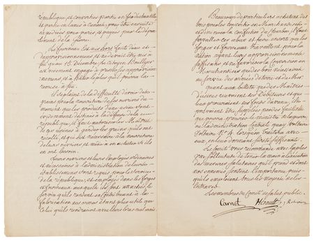 Lot #157 Maximilien Robespierre Document Signed - The Committee of Public Safety Directs Resources 