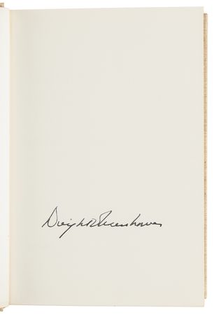 Lot #69 Dwight D. Eisenhower Signed Book - The White House Years: Waging Peace, 1956–1961 (Ltd. Ed. #30/1500) - Image 3