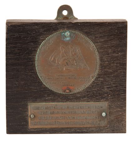 Lot #326 USS Constitution 1927 Restoration Hull