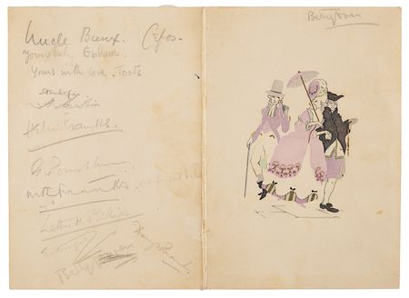 Lot #490 Ernest Shepard Signed Sketch - Winnie-the-Pooh and Piglet - Image 3