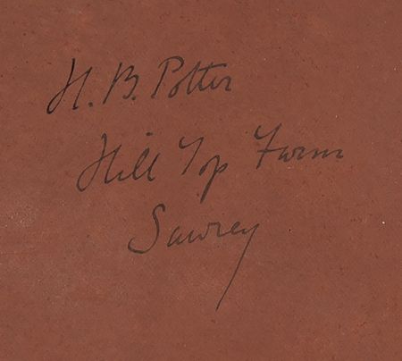 Lot #488 Beatrix Potter Signed Book from Her Personal Library - Wives and Daughters by Elizabeth Gaskell - Image 2