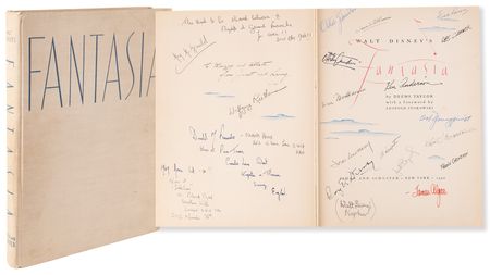 Lot #457 Disney Animators and Contributors Signed