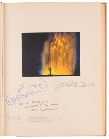 Lot #457 Disney Animators and Contributors Signed Book - Fantasia - Image 4