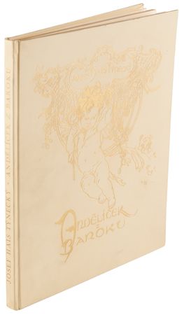 Lot #443 Alphonse Mucha Signed Book - Andelicek z Baroku (Ltd. Ed. #61/200) - Image 3