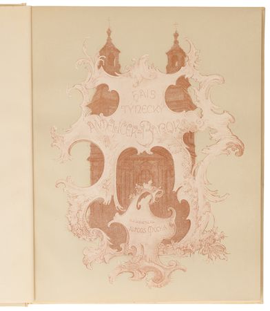 Lot #443 Alphonse Mucha Signed Book - Andelicek z Baroku (Ltd. Ed. #61/200) - Image 5