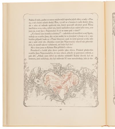 Lot #443 Alphonse Mucha Signed Book - Andelicek z Baroku (Ltd. Ed. #61/200) - Image 7