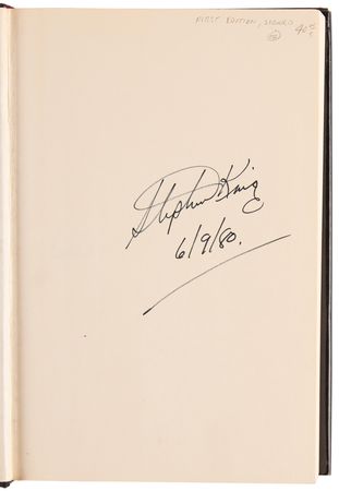 Lot #481 Stephen King Signed Book - The Dead Zone (First Edition) - Image 3