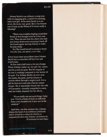 Lot #481 Stephen King Signed Book - The Dead Zone (First Edition) - Image 5