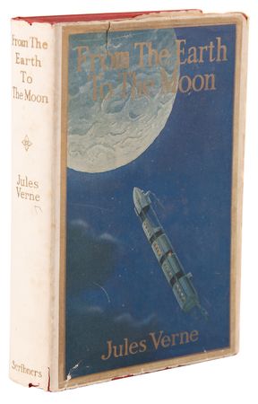 Lot #339 Apollo Astronauts Signed Book - From the Earth to the Moon - Image 3