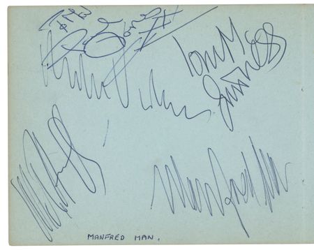 Lot #534 Rolling Stones Signatures with Manager Andrew Loog Oldham - Image 2