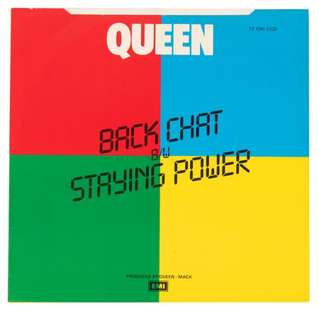 Lot #533 Queen Signed Single Album - 'Back Chat' - Image 2