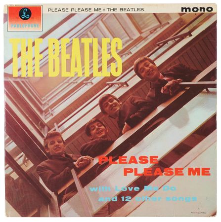 Lot #527 Beatles Signed Album - Please Please Me, with McCartney, Harrison, and Starr - Image 2