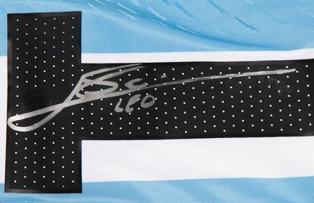 Lot #691 Lionel Messi Signed Argentina Soccer Jersey - Image 2