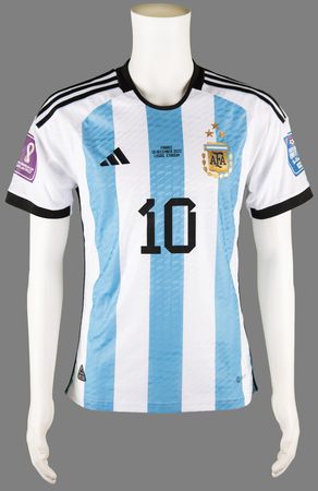 Lot #691 Lionel Messi Signed Argentina Soccer Jersey - Image 3