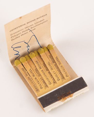 Lot #529 Beatles: John Lennon Signed Matchbook - Image 2