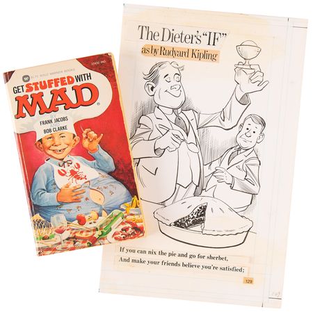 Lot #467 MAD: Bob Clarke Original Artwork