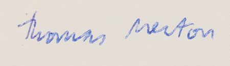 Lot #195 Thomas Merton Signed Book - Original Child Bomb (Ltd. Ed. of 500) - Image 2