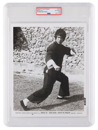 Lot #629 Bruce Lee Original Photograph - PSA Type III - Image 1