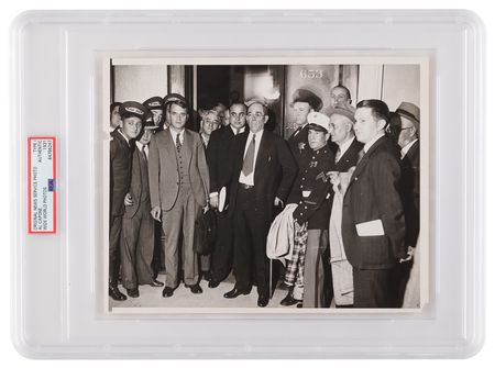 Lot #293 Al Capone Original Photograph - PSA Type