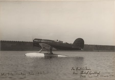 Lot #333 Charles and Anne Lindbergh Signed