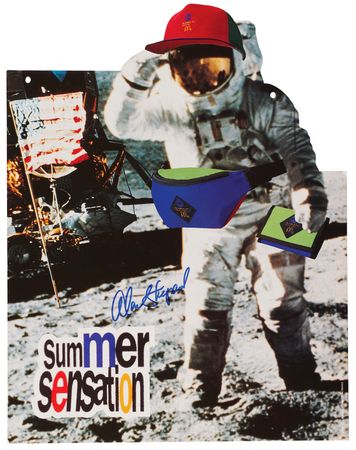 Lot #405 Alan Shepard Signed Oversized McDonald's