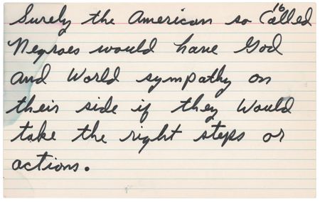 Lot #683 Muhammad Ali Handwritten Note