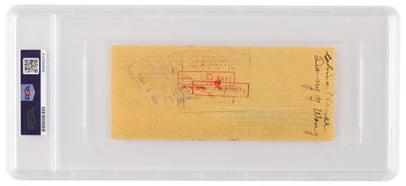 Lot #596 Marilyn Monroe Signed Check, Buying Chinese Food in the Year of Gentlemen Prefer Blondes - Image 2