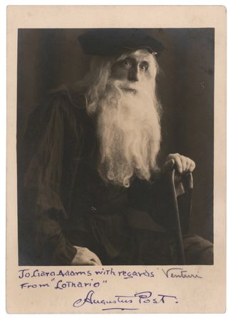 Lot #279 Augustus Post Signed Photograph