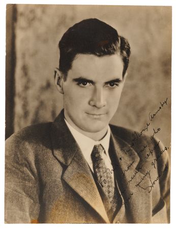 Lot #232 Howard Hughes Signed Photograph to George