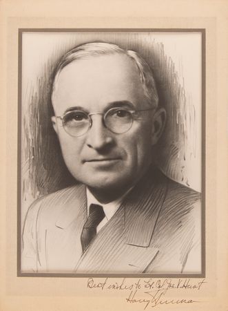 Lot #62 Harry S. Truman Collection of (approx. 60) Signed Photographs of Cabinet Members, Senators, and Congressmen, ca. 1944 - Image 3