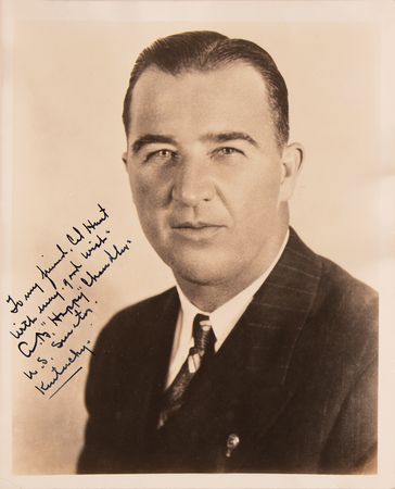 Lot #62 Harry S. Truman Collection of (approx. 60) Signed Photographs of Cabinet Members, Senators, and Congressmen, ca. 1944 - Image 7