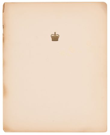 Lot #184 Queen Elizabeth II and Prince Philip Signed Christmas Card (1953) - Image 2