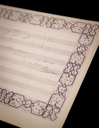 Lot #523 Frederic Chopin Autograph Musical