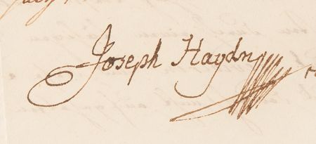 Lot #524 Franz Joseph Haydn Document Signed - Publishing Contract for His Final Oratorio, 'The Seasons' (1801) - Image 4