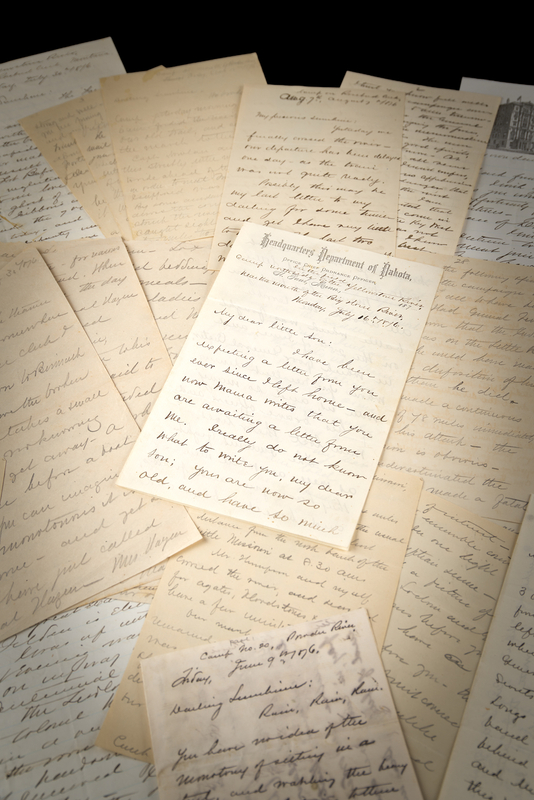 Lot 6030 George A. Custer: 1876 Little Bighorn Campaign Archive of Capt. Otho Michaelis - (29) Letters: 