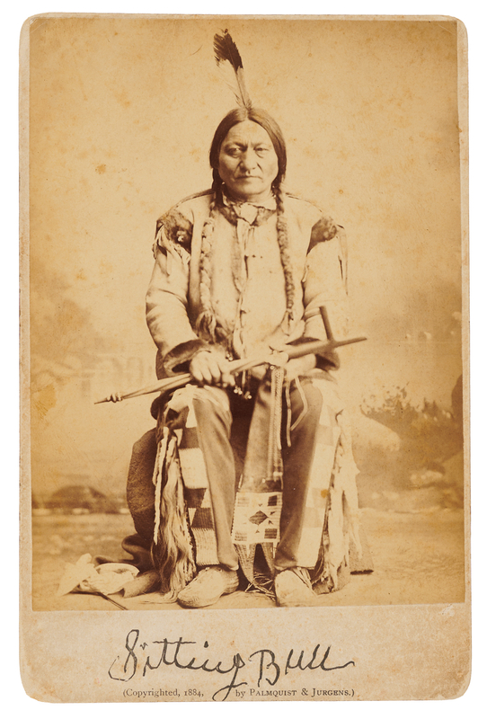 Lot 6053 Sitting Bull Cabinet Photograph by Palmquist & Jurgens