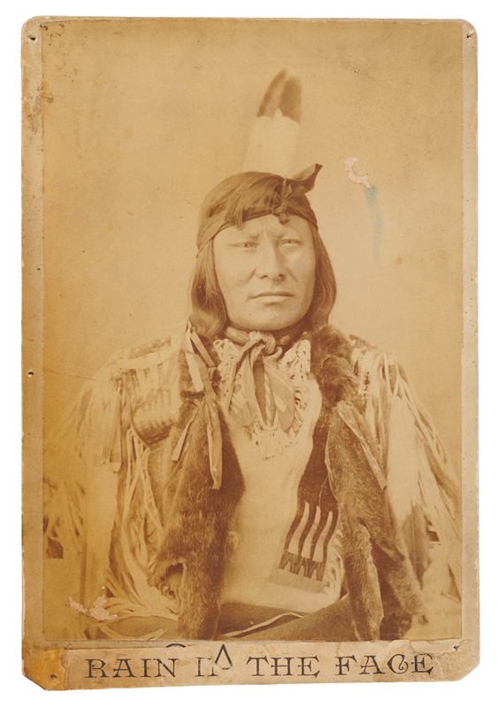 Lot 6051 Rain-in-the-Face Cabinet Photograph by D. F. Barry