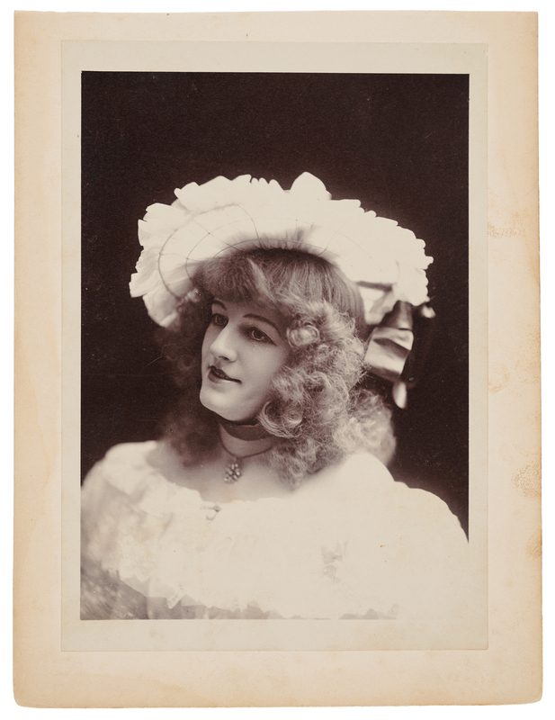 Lot 6181 Cad Wilson Signed Photograph - Popular Klondike Dancehall Girl