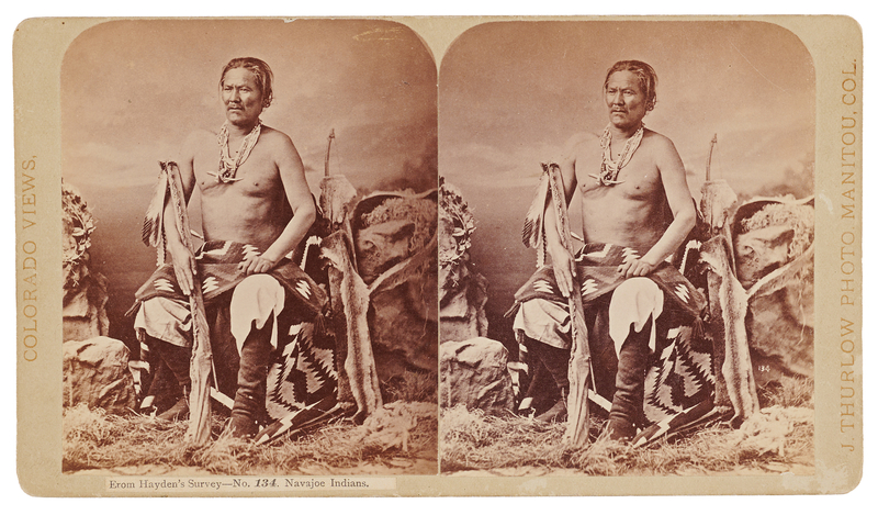 Lot 6070 Manuelito Stereoview Photograph by J. Thurlow